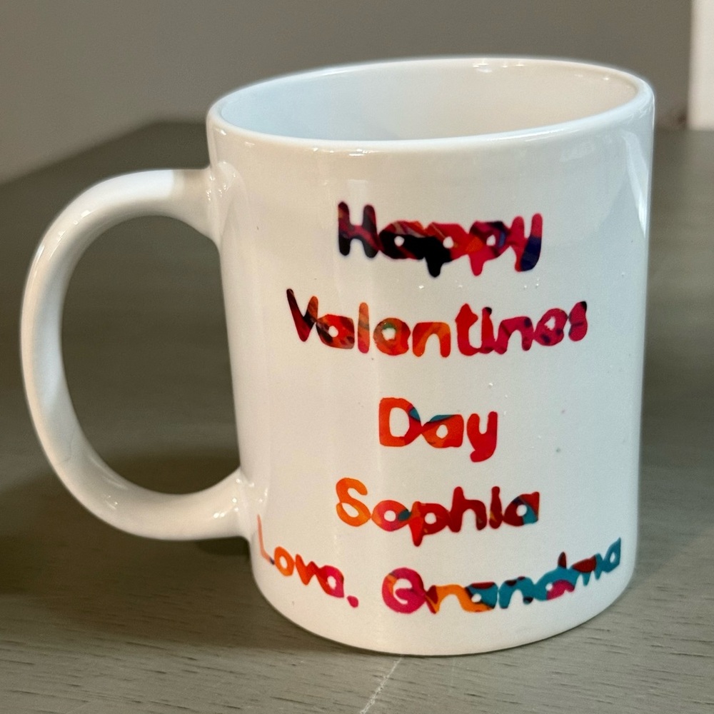 Colorful Heart Mug - Picture 3 of 4